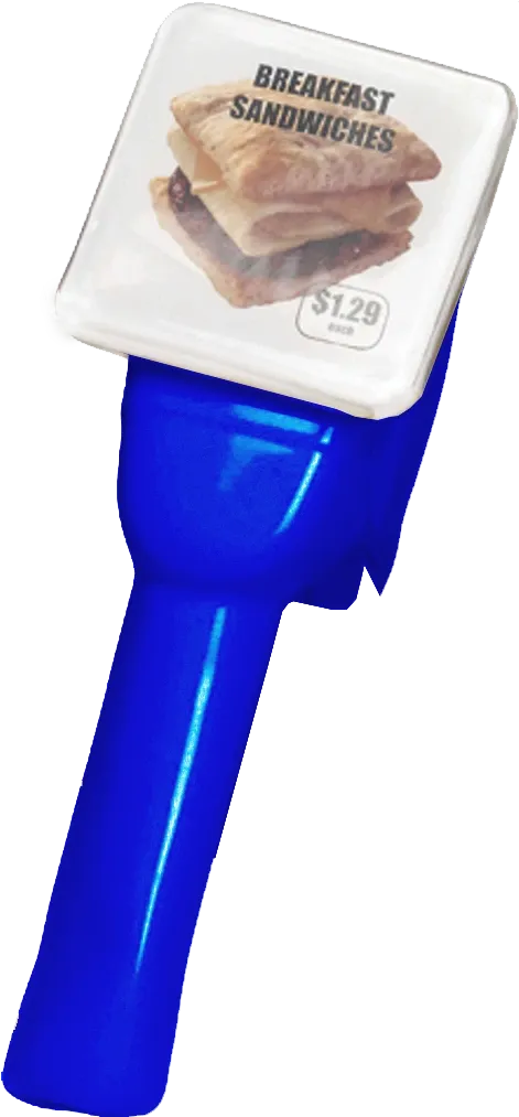 Husky® POPD® Square Nozzle Talker Full Grip CXS, XS, X, XFS, BLUE